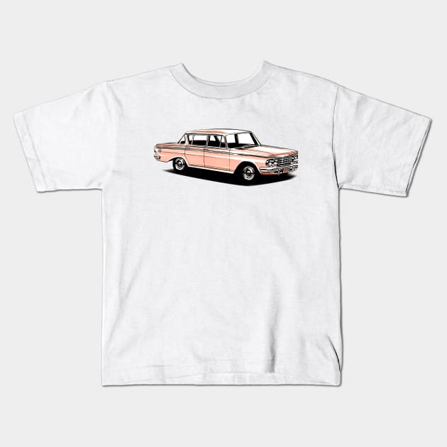 AMC Rambler Sedan Kids T-Shirt by CarTeeExclusives